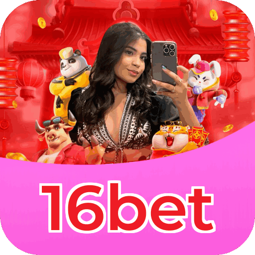 Interface do aplicativo 16bet mostrando jogos disponíveis no iOS e Android